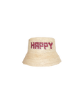 HAPPY HAT IN CHERRY POUR