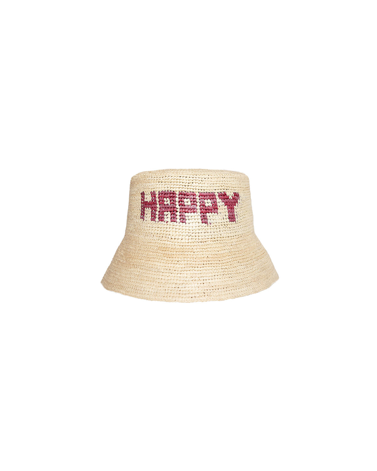 HAPPY HAT IN CHERRY POUR