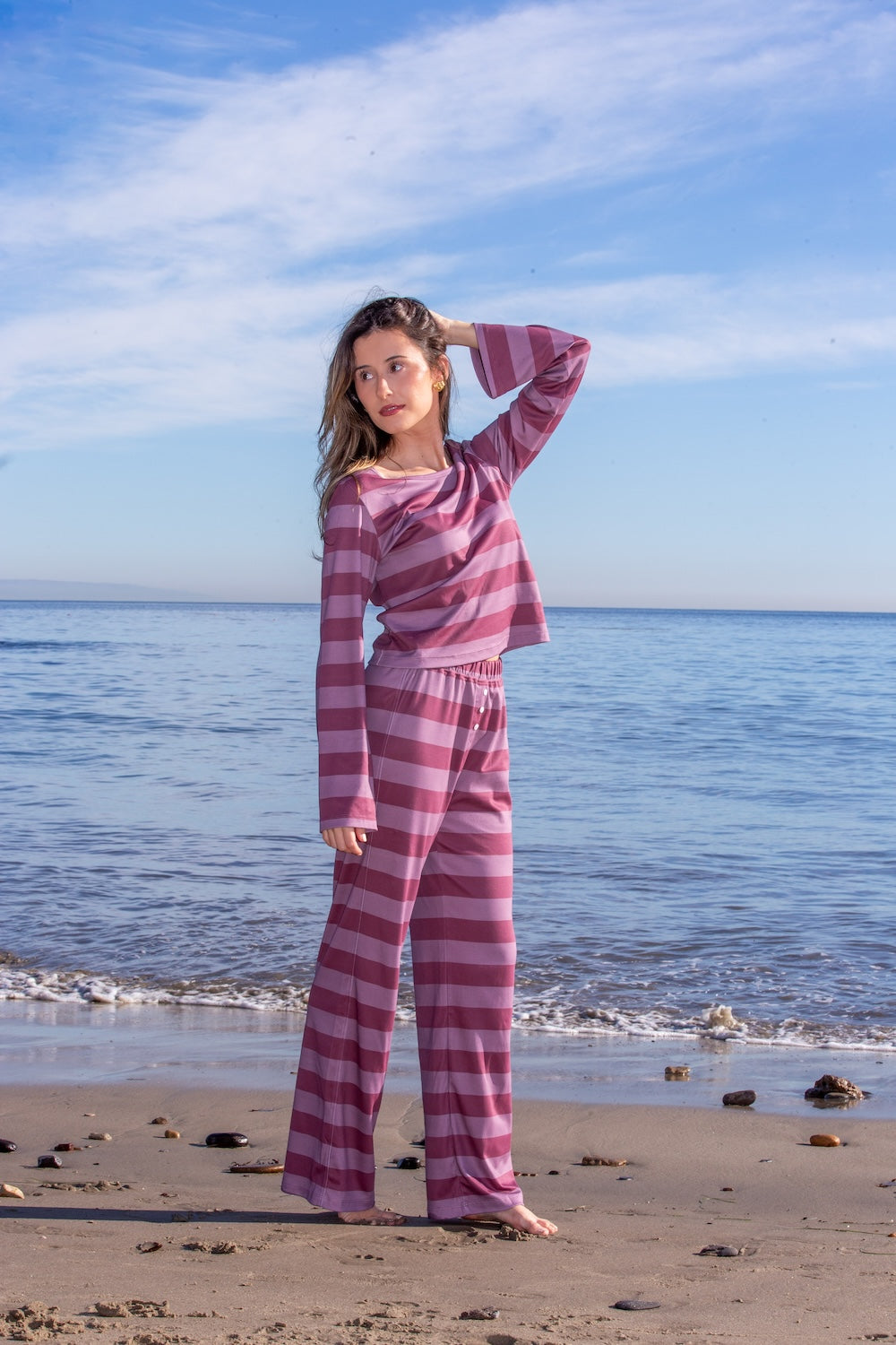 STRIPED LOUNGE PANT