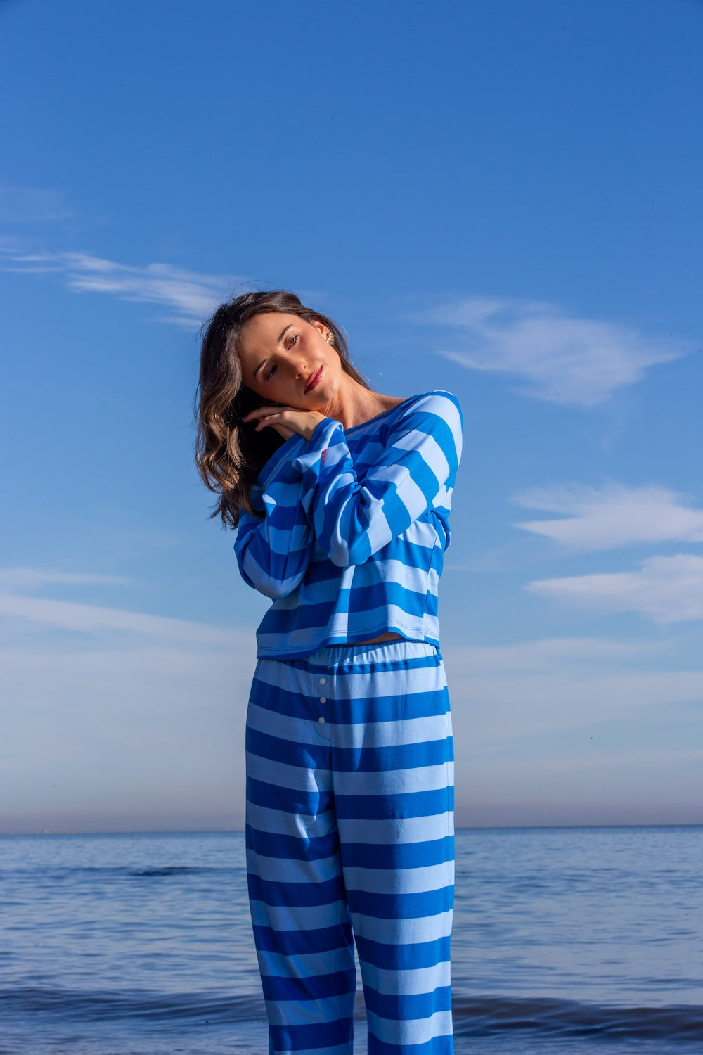 SUGAR STRIPED SET